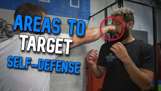 Areas to Target In A Street Self Defense Situation