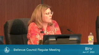 Bellevue City Council comments on Supreme Court Roe v. Wade decision