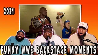 Funny WWE Backstage Moments of 2021 (REACTION)
