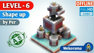 Mekorama Level 6 : Shape up : by @Per : Mekorama story Gameplay