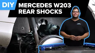 Mercedes C280 Rear Shock Replacement DIY (2003-2007 Mercedes-Benz W203 C240, C320, C350 4Matic)