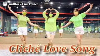 Cliché Love Song Line Dance(Intermediate) - Demo