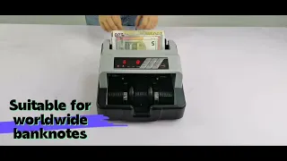 Detection of portable banknote counter