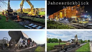 Der Jahresrückblick 2022 + Bonus: Dampfloks in Lengerich -  Eisenbahnen am Teutoburger Wald