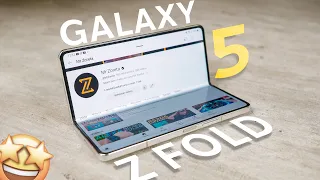 Samsung Galaxy Z FOLD 5 - A Maior Produtividade Possível! Ainda Mais Refinado!