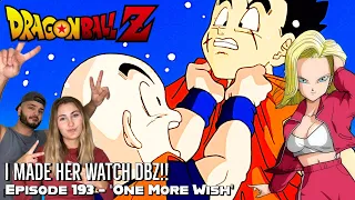 TRUNKS GOES BACK TO HIS OWN TIME! YAMCHA IS KRILLIN'S LOVE COACH! Girlfriend's Reaction DBZ Ep.193