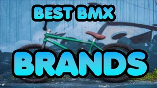 BEST BMX BRANDS | TOP 5 BMX BRANDS