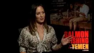 Ewan McGregor and Emily Blunt, Salmon Fishing in the Yemen - Cineplex Interview