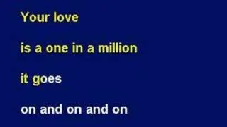 One In A Million by Aaliyah...Karaoke Track