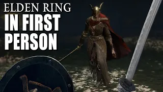 Beating Elden Ring in FIRST PERSON