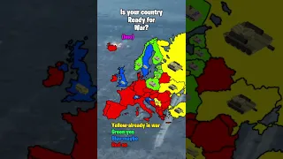 Is your country ready for war?#mapping#war#enfemapping