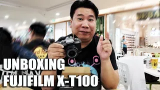 FUJIFILM X-T100 CAMERA - UNBOXING AND FIRST IMPRESSION