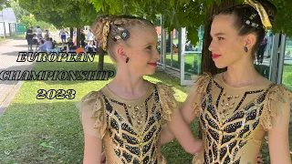 European Championship 2023.🏆Duo baton juniors, Nika Smetiško and Ena Juriša🖤