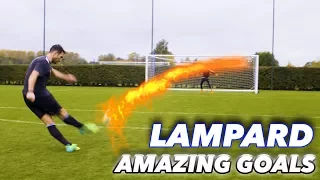 FRANK LAMPARD + THE F2 | EPIC SHOOTING SESSION! AMAZING GOALS!