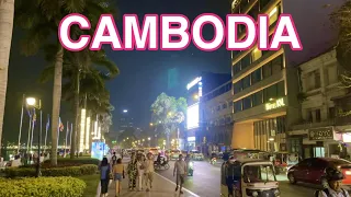 Nightlife Tour In Cambodia 2023 | Phnom Penh City Tour