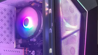 Montei um PC Gamer no Gabinete TGT Carbon Branco! Ryzen 5 4600 Pc gamer custo benefício do momento!