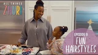 Fun Natural Hairstyles with Zhuri and Savannah James