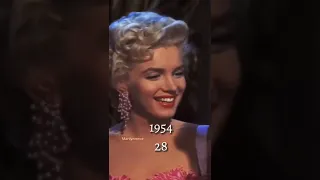 Marilyn Monroe evolution 1947-1962⏳💕