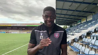 Queen of the South 0 - 2 Arbroath - Post Match Interview Joel Nouble