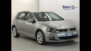 Presentazione e prova su strada di Vw Golf 7 1.4 tsi 125cv Executive usata a Fucecchio