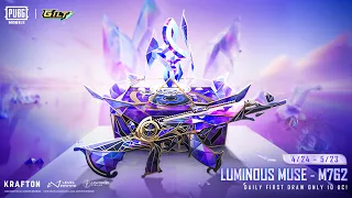 BGMI Luminous Muse M762 Crate opening - RP giveaway