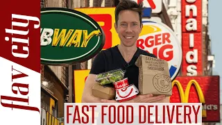 The HEALTHIEST Fast Food Delivery Options - Stay At Home Survival Guide