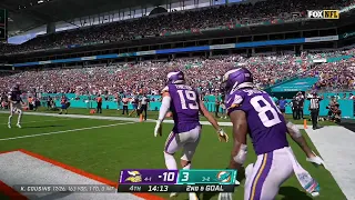 Justin Jefferson Catch Leads to Adam Thielen Griddy!