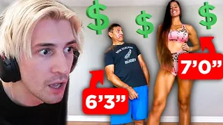 Awful TikTok Family Makes Millions Lying About Height | xQc Reacts to SunnyV2