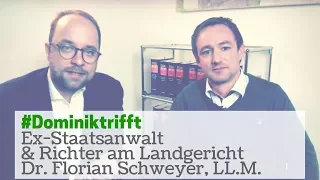 Staatsanwalt & Richter | #Dominiktrifft: Ex-Staatsanwalt und Richter