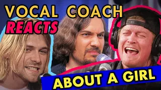 VOCAL COACH Reacts: PUDDLE OF MUDD - About A Girl - (Nirvana Cover) - [HOW TO SING with DISTORTION]