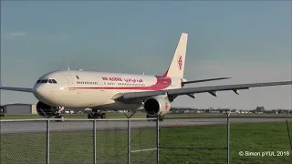 7T-VJW & 7T-VJZ  Air Algerie  A330-202  landing & departing Montreal (YUL)