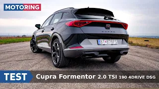 TEST | Cupra Formentor 2.0 TSI 190 4DRIVE DSG | Motoring TA3