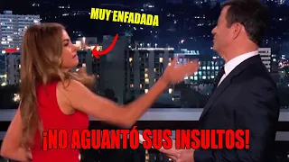 Sofía Vergara NO AGUANTÓ  las groserías de Jimmy Kimmel