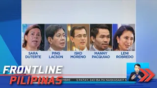 Mga matunog na kakandidato sa 2022 elections