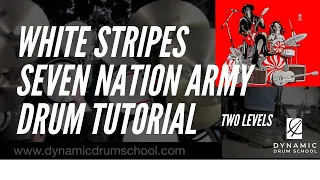 How to Play Seven Nation Army by the White Stripes - Drum Lesson