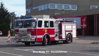 [Q-Siren, Wail, Yelp, Airhorn, Pressluft] Engine 2 US Army Fire Department Stuttgart