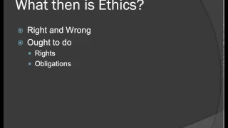 Introduction to Health Care Ethics
