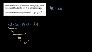 Slovní úloha s trojcifernými čísly | Matematika | Khan Academy