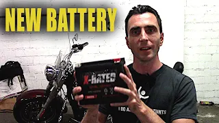 New Battery Harley Davidson Fatboy