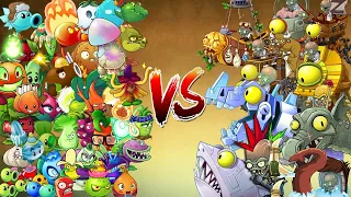 Random All Plants Level 1 Vs All Zomboss - Plants Vs Zombies 2 Gameplay