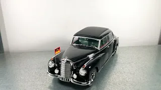 Mercedes-Benz 300 Konrad Adenauer (1955) 1:18 Norev Diecast Model Car Review