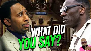 The Nasty Beef Between Shannon Sharpe and Stephen A. Smith