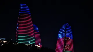 Азербайджан. Баку.  Новый год 2023-2024