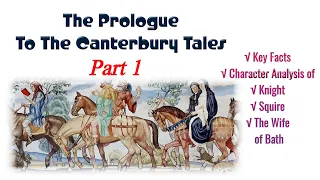 Prologue to Canterbury tales in urdu/hindi |Lecture Lore| character analysis