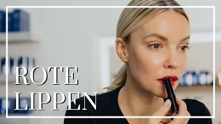 Rote Lippen schminken | Flaconi Beauty Tutorial 💄