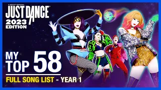 Just Dance 2023 | My TOP 58 (FINAL) | [With Rating] | Reaction to the Full Official Launch Song List