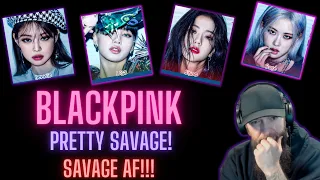 BLACKPINK Pretty Savage Lyrics (Color Coded Lyrics) Music Reaction!!  SAVAGE AF!!!