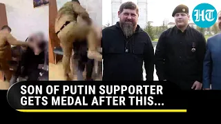 Putin Ally Ramzan Kadyrov's 15-Year-Old Son Gets 3rd Medal After Beating Up Ukraine Native