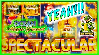 WHALE SIZED BATTLE WIN! WE BUBBLE BOOST AND GET RARE BONUS! Ocean Magic Grand Slot