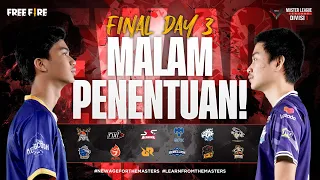 [2022] Free Fire Master League Season V Divisi 1 Final Day 3